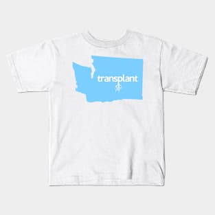 Washington Transplant WA Blue Kids T-Shirt